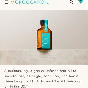 MoroccanOil Treatment Original travel size 25ml/ .85 fl oz Hair Oil